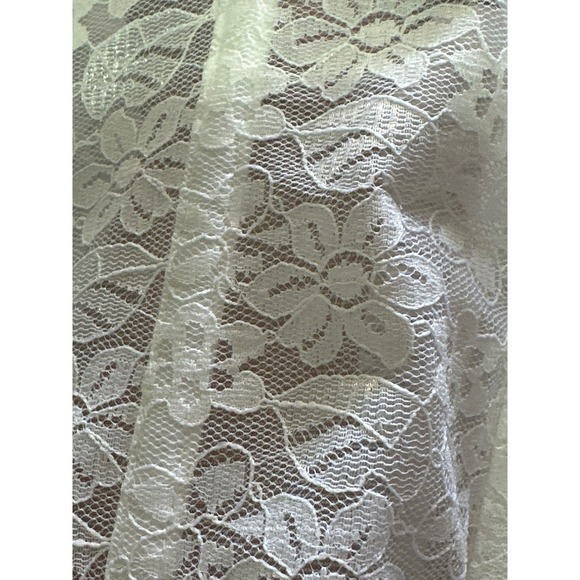 Dominique White Lace Corset Bustier Lingerie Strapless Bridal Wedding siz 32DD/E - Picture 7 of 14